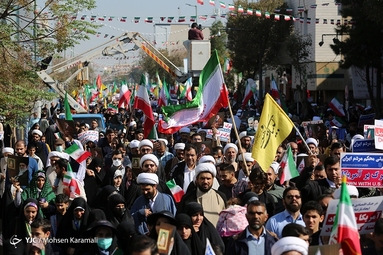 مراسم سیزده آبان ماه ۱۴۰۱ - قم