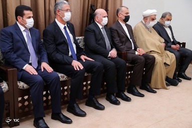 دیدار رهبر معظم انقلاب اسلامی با نخست‌ وزیر عراق