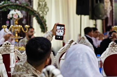 جشن ازدواج ۲۵۴ سرباز وظیفه