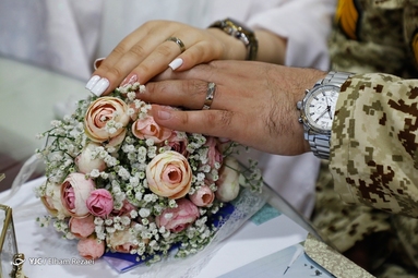 جشن ازدواج ۲۵۴ سرباز وظیفه