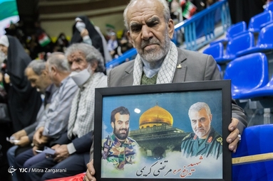 اجتماع بزرگ دختران انقلاب در ورزشگاه شیرودی