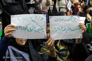 اجتماع بزرگ دختران انقلاب در ورزشگاه شیرودی