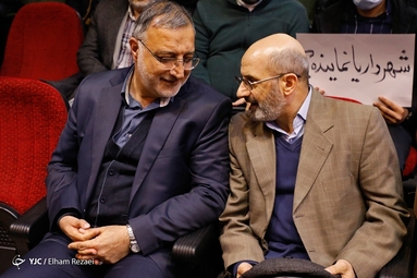 حضور علیرضا زاکانی، شهردار تهران در دانشگاه شریف