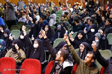 حضور علیرضا زاکانی، شهردار تهران در دانشگاه شریف