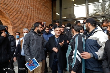 حضور علیرضا زاکانی، شهردار تهران در دانشگاه شریف