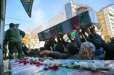آیین تشییع شهدای گمنام دفاع مقدس / کرمان