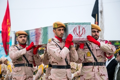 تشییع پیکر شهدای گمنام در ارومیه