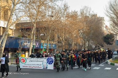 همایش پیاده‌روی خانوادگی از میدان ولیعصر (عج) تا پارک لاله تهران به مناسبت روز بصیرت و میثاق امت با ولایت و گرامیداشت یاد و خاطره سردار شهید سلیمانی