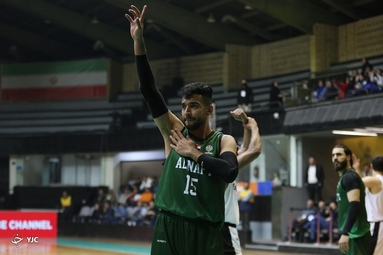 سوپرلیگ بسکتبال غرب آسیا / شهرداری گرگان ۱۱۰ - نفت عراق ۶۹