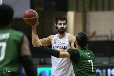 سوپرلیگ بسکتبال غرب آسیا / شهرداری گرگان ۱۱۰ - نفت عراق ۶۹