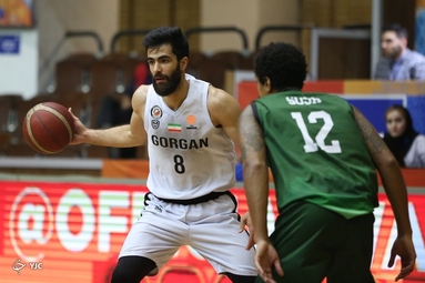سوپرلیگ بسکتبال غرب آسیا / شهرداری گرگان ۱۱۰ - نفت عراق ۶۹