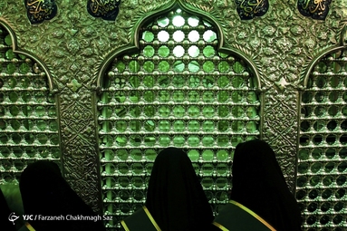 آیین گلاب شویی حرم مطهر احمد ابن موسی علیه السلام
