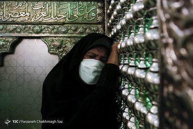 آیین گلاب شویی حرم مطهر احمد ابن موسی علیه السلام