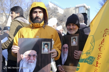 راهپیمایی مردم تبریز در محکومیت اهانت مجله شارلی ابدو