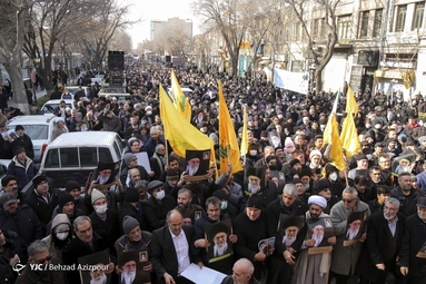راهپیمایی مردم تبریز در محکومیت اهانت مجله شارلی ابدو