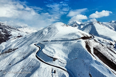 منظره‌های زمستانی طالقان‎