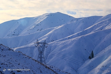 منظره‌های زمستانی طالقان‎