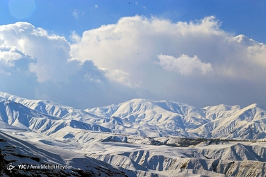 منظره‌های زمستانی طالقان‎