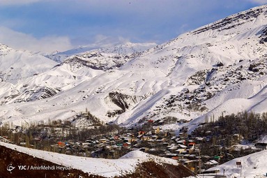منظره‌های زمستانی طالقان‎