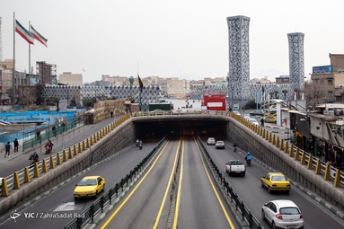 بارش محدود برف در مناطق شرقی تهران