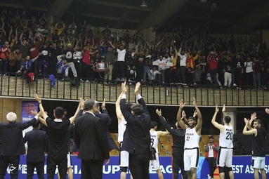 سوپرلیگ بسکتبال غرب آسیا / شهرداری گرگان ۷۵ - الریاضی لبنان ۶۲