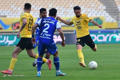 لیگ برتر فوتبال / سپاهان اصفهان ۱ - استقلال تهران ۲