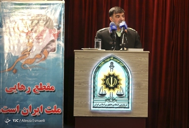 آیین تکریم و معارفه فرماندهان و مدیران فراجا