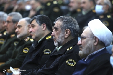 آیین تکریم و معارفه فرماندهان و مدیران فراجا