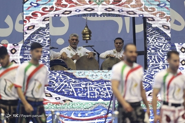 مراسم اهدای بازوبند پهلوانی سال ۱۴۰۱