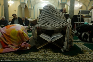 مراسم «اعمال ام داوود» در آستان حضرت عبدالعظیم (ع)