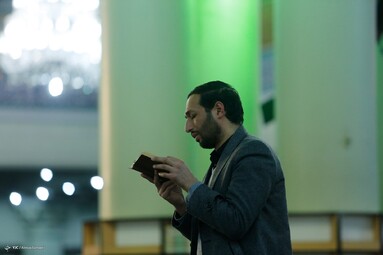 مراسم «اعمال ام داوود» در آستان حضرت عبدالعظیم (ع)