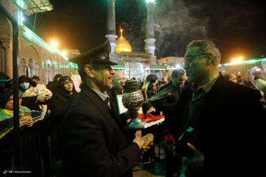 مراسم «اعمال ام داوود» در آستان حضرت عبدالعظیم (ع)