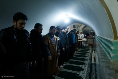 مراسم «اعمال ام داوود» در آستان حضرت عبدالعظیم (ع)