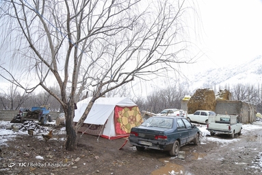 کمک رسانی به روستاهای صعب‌ العبور مناطق زلزله زده خوی
