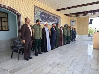 رزمایش هزار دیدار از خانواده شهدا و جانبازان کازرون در یک روز