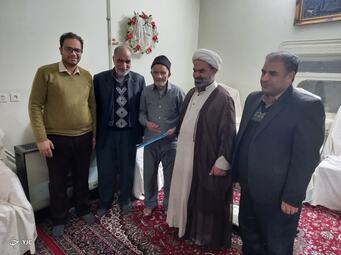 دیدار با خانواده شهدا و جانبازان در کازرون