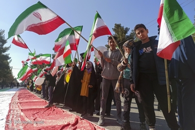 مراسم چهل و چهارمین پیروزی شکوهمند انقلاب اسلامی در رشت