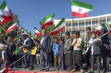 مراسم چهل و چهارمین پیروزی شکوهمند انقلاب اسلامی در کرمان