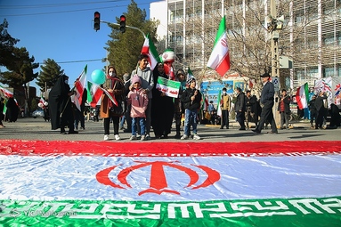 مراسم چهل و چهارمین پیروزی شکوهمند انقلاب اسلامی در رشت