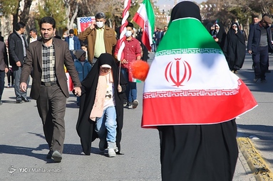 مراسم چهل و چهارمین پیروزی شکوهمند انقلاب اسلامی در رشت