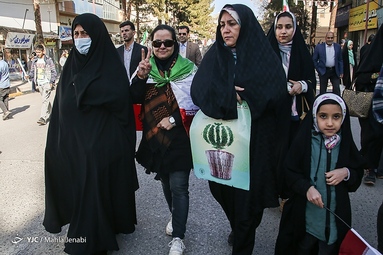 مراسم چهل و چهارمین پیروزی شکوهمند انقلاب اسلامی در رشت