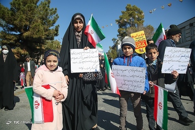 مراسم چهل و چهارمین پیروزی شکوهمند انقلاب اسلامی در رشت