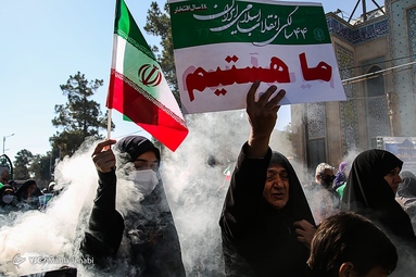 مراسم چهل و چهارمین پیروزی شکوهمند انقلاب اسلامی در رشت