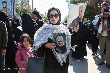 مراسم چهل و چهارمین پیروزی شکوهمند انقلاب اسلامی در رشت