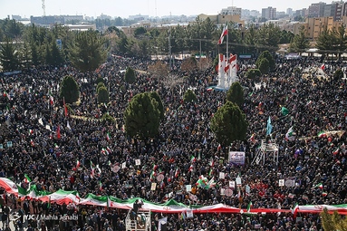 مراسم چهل و چهارمین پیروزی شکوهمند انقلاب اسلامی در رشت