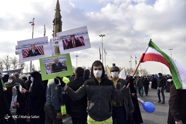 مراسم چهل و چهارمین پیروزی شکوهمند انقلاب اسلامی در تهران