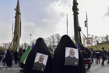 مراسم چهل و چهارمین پیروزی شکوهمند انقلاب اسلامی در تهران
