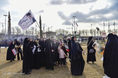 مراسم چهل و چهارمین پیروزی شکوهمند انقلاب اسلامی در تهران