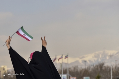 مراسم چهل و چهارمین پیروزی شکوهمند انقلاب اسلامی در تهران