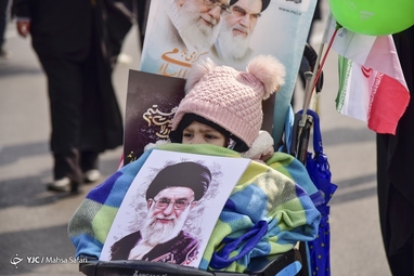 مراسم چهل و چهارمین پیروزی شکوهمند انقلاب اسلامی در تهران